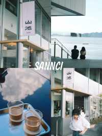 深圳新開的海上咖啡廳丨被山海包圍的山池☕️