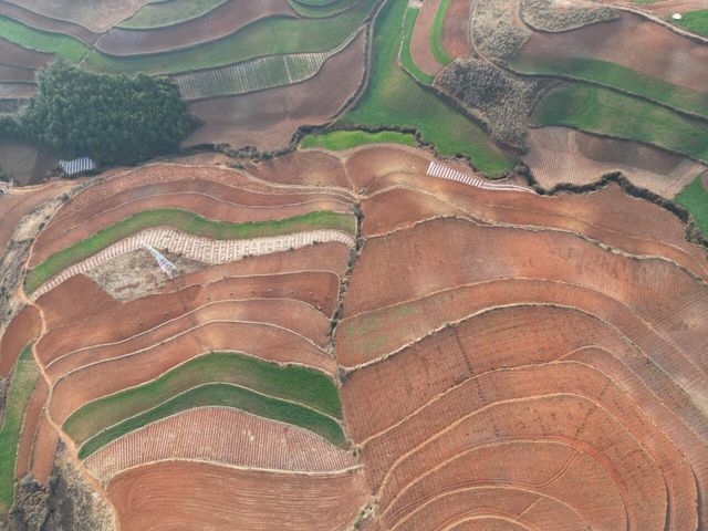 雲南昆明東川紅土地丨與色彩共舞。