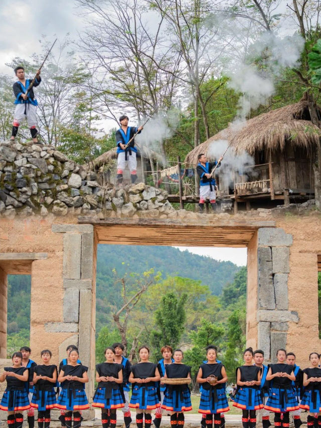 荔波小七孔住這裡，還可多玩一個瑤山古寨。