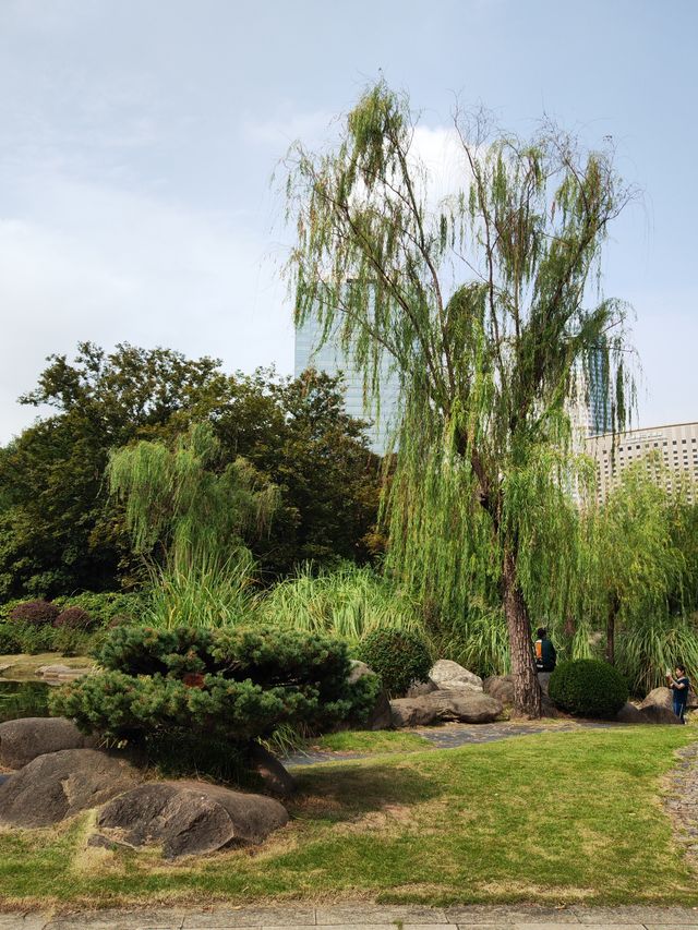 新虹橋中心花園。