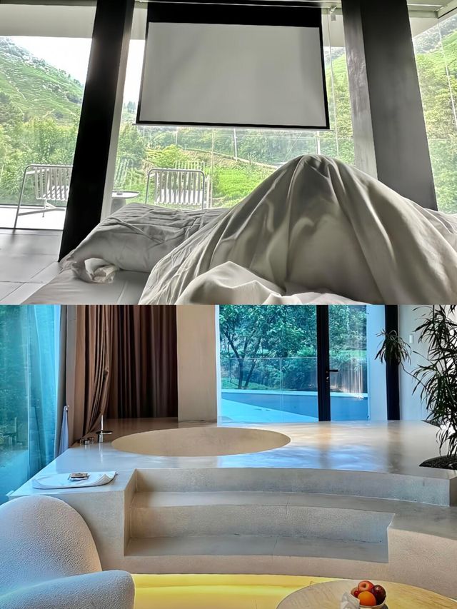 浙江周邊！千畝茶山私湯！含綠百分百！！