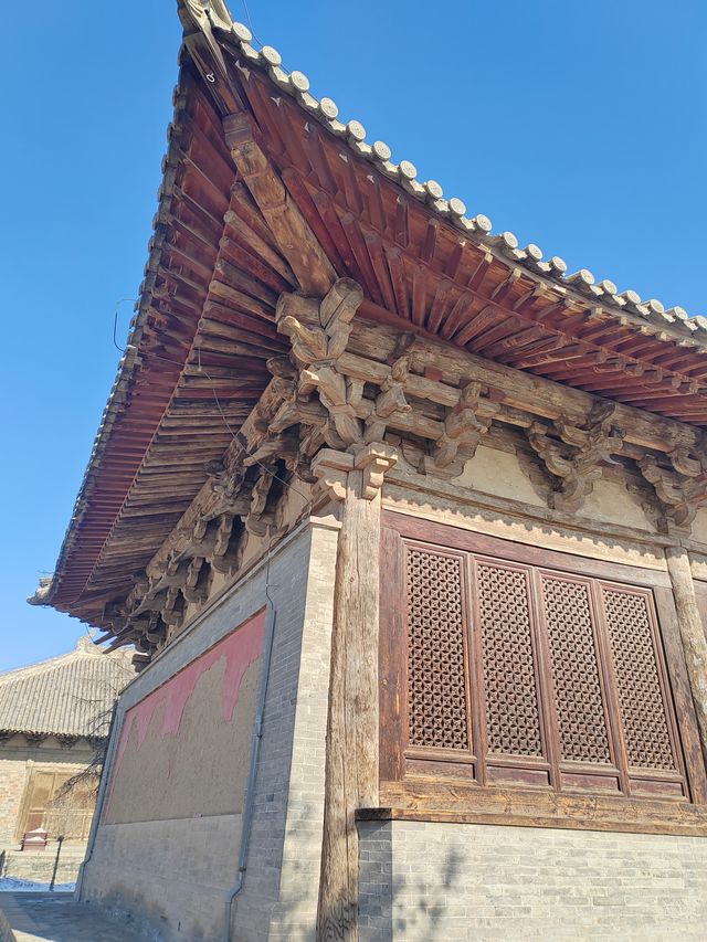蔚縣，明代古剎靈岩寺