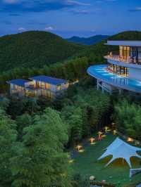 湖州慧心谷|住進山頂 villa 躺看千畝竹海茶園