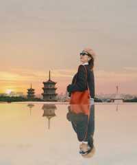 泉州旅遊西街的落日真的好適合拍照
