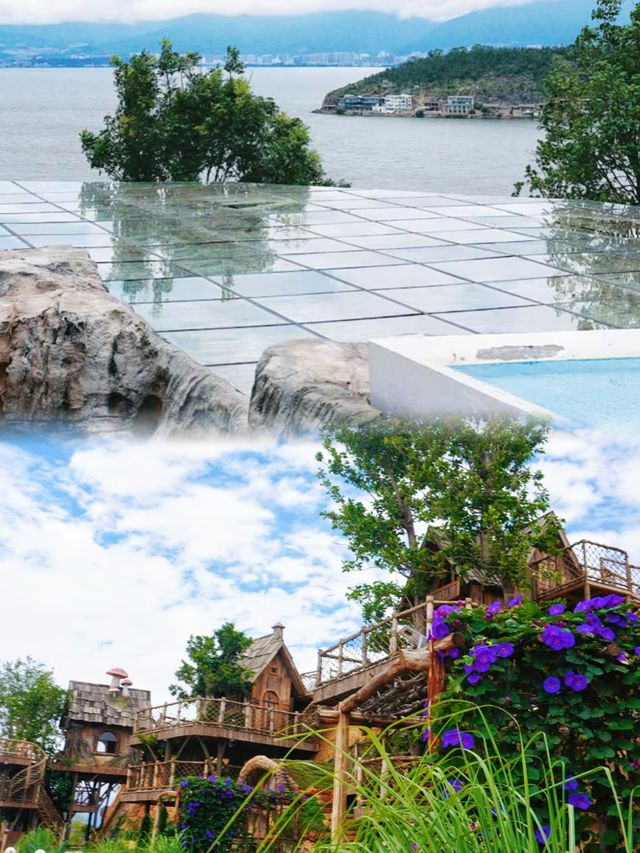 如歌的旅程來到大理一個超級美麗的全生態花園