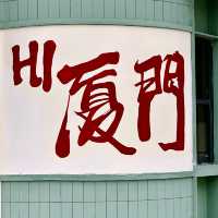 去山海健康步道看一路金黃色的金合歡