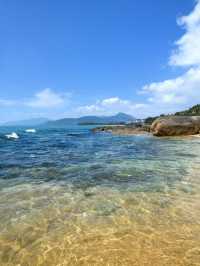 萬寧南燕灣，呢度有一片玻璃海，靚到你窒息