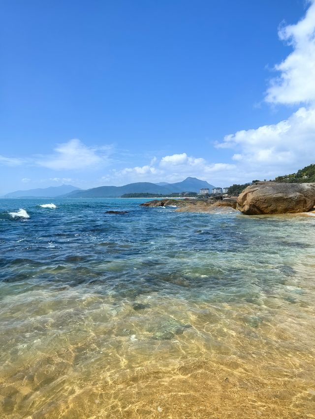 萬寧南燕灣，呢度有一片玻璃海，靚到你窒息