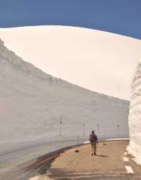 6月也能看雪？日本大雪谷開山
