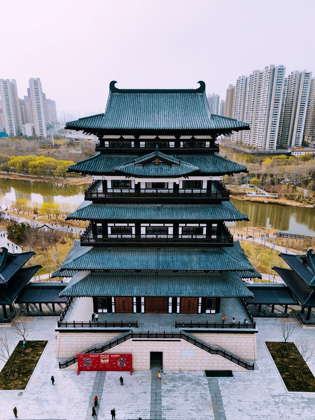 鄭州｜西流湖公園｜春日限定｜梅櫻共舞的浪漫奇遇