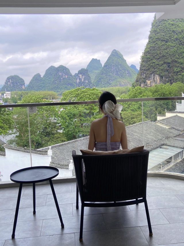 陽朔！！！住到山水畫裡去了！