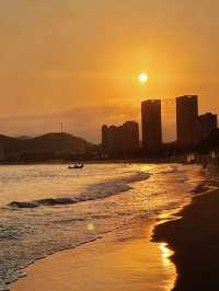 「無人機視角睇海陵島，上帝喺度打翻咗藍色顏料！」