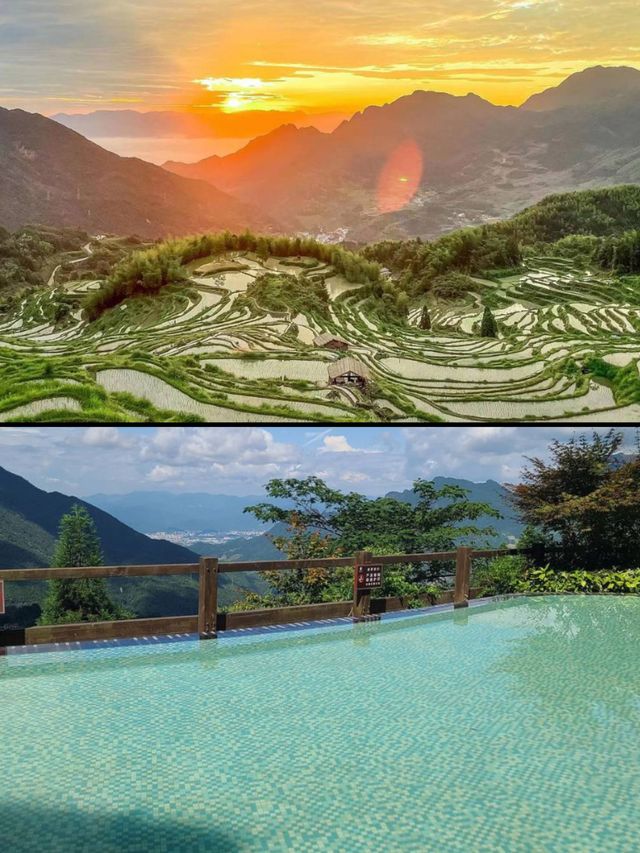 誤入童話木屋邂逅雲端梯田