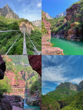 Are you sure you don't want to take a trip to Yuntai Mountain this holiday!