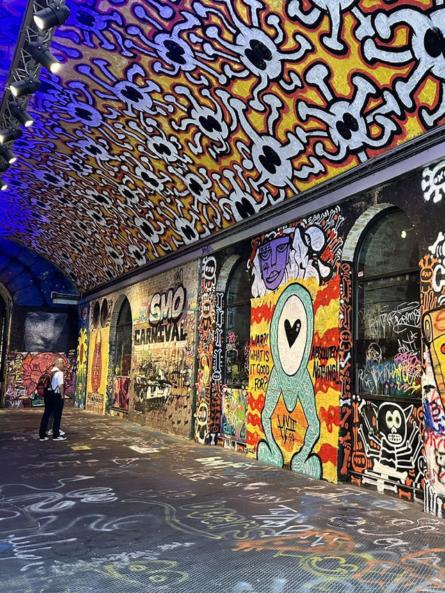 Graffiti Galore At The  Southbank Tunnels, You Haven’t Seen All Lf London Yet! 