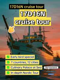 🌍 17-Day In-Depth Nordic & UK Voyage aboard MSC Poesia