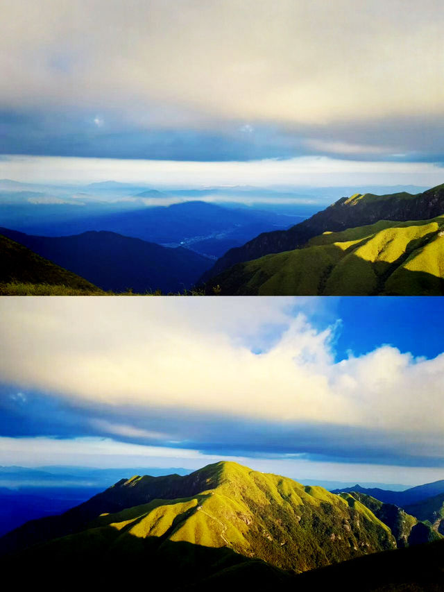 武功山｜用腳步丈量1300米海拔差，從晨霧走到銀河浪漫
