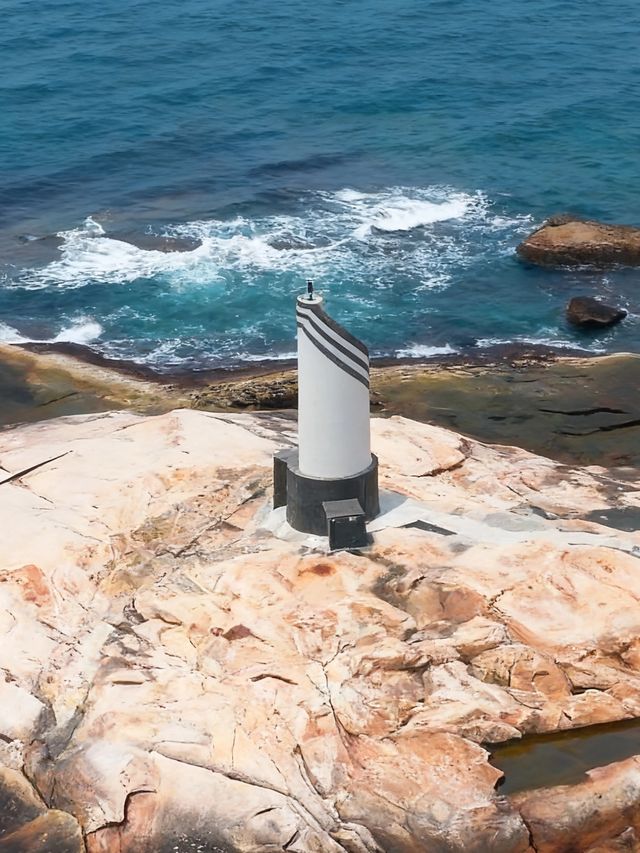 治癒系玻璃海｜在珠海廟灣島，做了一場藍色的夢