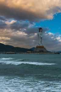 三亞必打卡！108米南海觀音震撼全攻略
