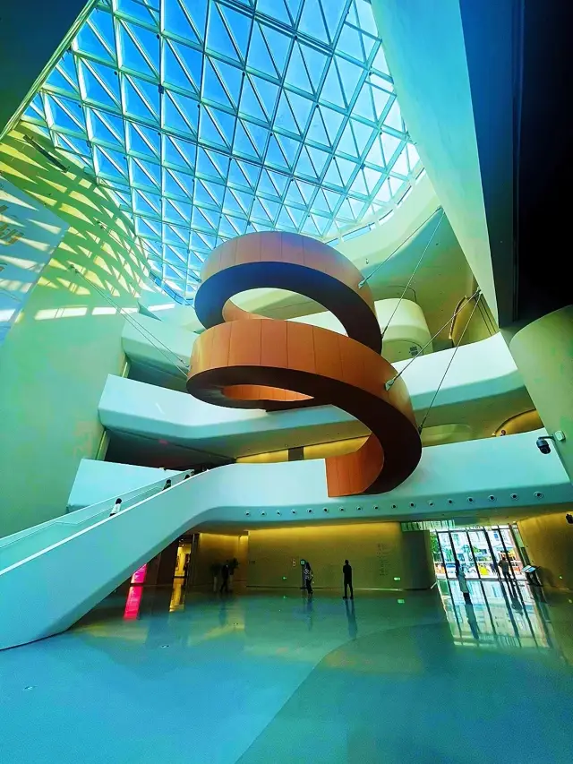 Carrying the city's "beauty": Hefei Art Museum