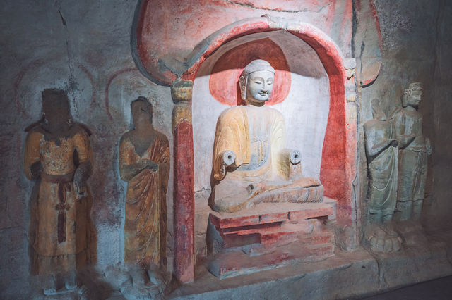 太原天龍山石窟國寶:佛首歸家的歷史見證 太原天龍山石窟國寶:佛首歸家的歷史見證