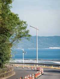 深圳桔釣沙｜絕美公路海景打卡地完全不輸國外！