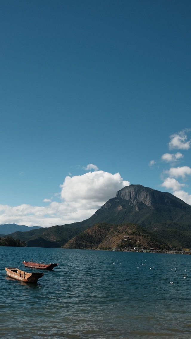 所以人生就是應該浪費在瀘沽湖…