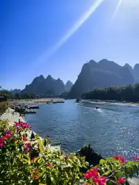 13公里漓江徒步用腳步畫了一幅山水畫卷