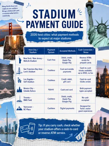 💳 Matchday Payment Guide: USA, Canada & Mexico