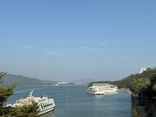 🇭🇰【愉景灣週末小旅行】度假感拉滿！落地玻璃海景中菜「牡丹軒」歎精緻點心 🌊 🥟