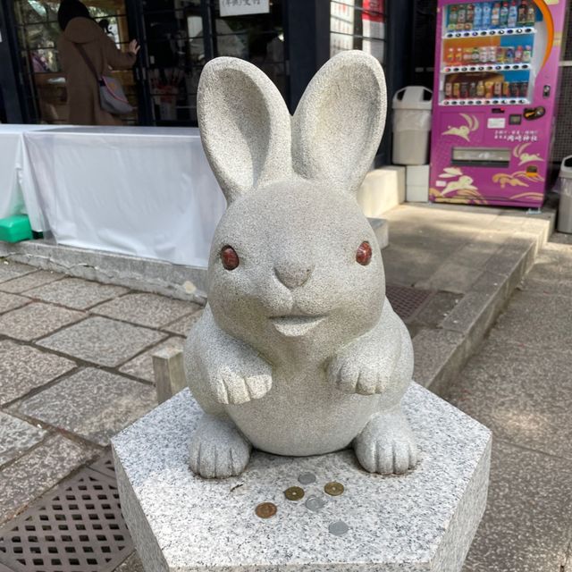京都祈求生產平安最出名神社⛩️兔仔岡崎神社☺️