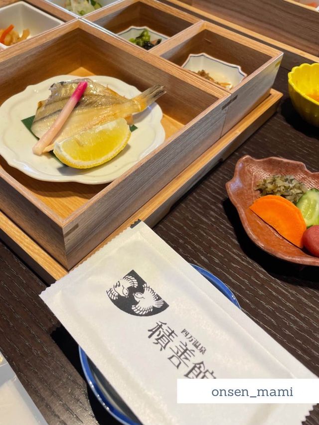 【群馬 四万温泉】美味しい和食が食べられる積善館♨️