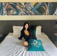 โรงแรมใจกลางเมืองมีออนเซน Cross Vibe Bangkok