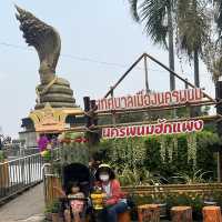 ลานพญาศรีสัตตนาคราช นครพนม🙏🏻