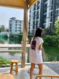 🤎 mama cafe. คาเฟ่ริมน้ำ ใจกลางเมือง รัชดา 🪑🧸