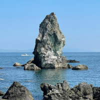 【上立神岩/兵庫県】沼島に聳え立つシンボル