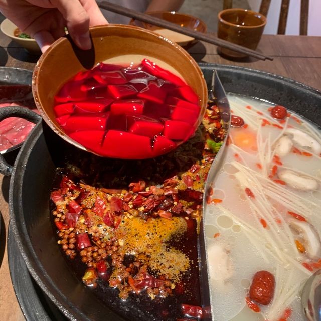 🌶️必試古法炒料麻辣牛油湯底，香辣不上火！