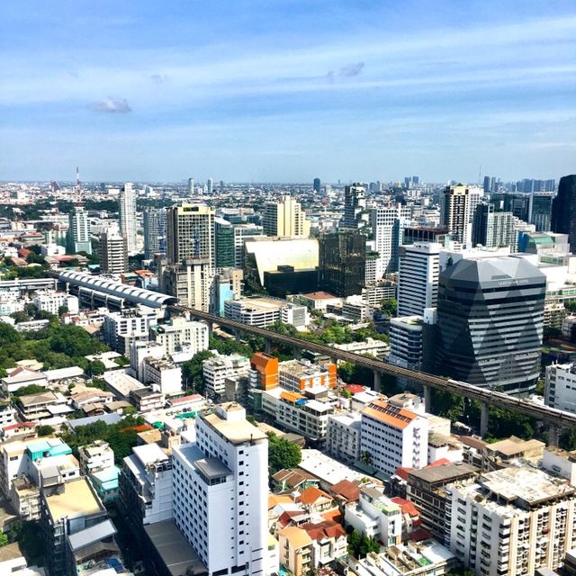 Bangkok City's Bird's Eyeview