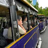 漫步大阪城公園 御座船，遊園車