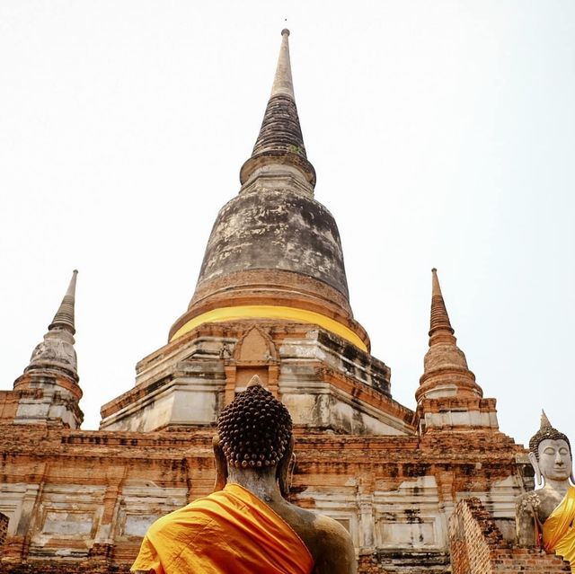กราบพระนอนวัดใหญ่ชัยมงคล