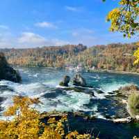 Autumn's Splendor at Neuhausen Falls