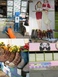 街全体が写真映えスポットになっている壁画村😍🎨💖【韓国】