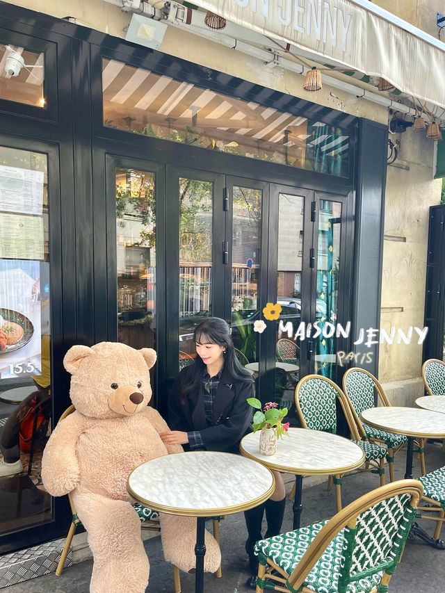 法國巴黎可愛小熊打卡brunch店-Maison Jenny