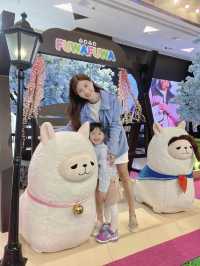 跟可愛的FUWA FUWA小羊駝過情人節