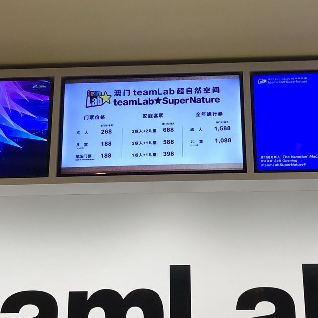 [澳門 Team Lab] 大人 細路都岩玩