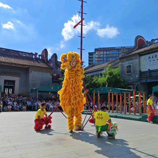 黃飛鴻紀念館 醒獅表演