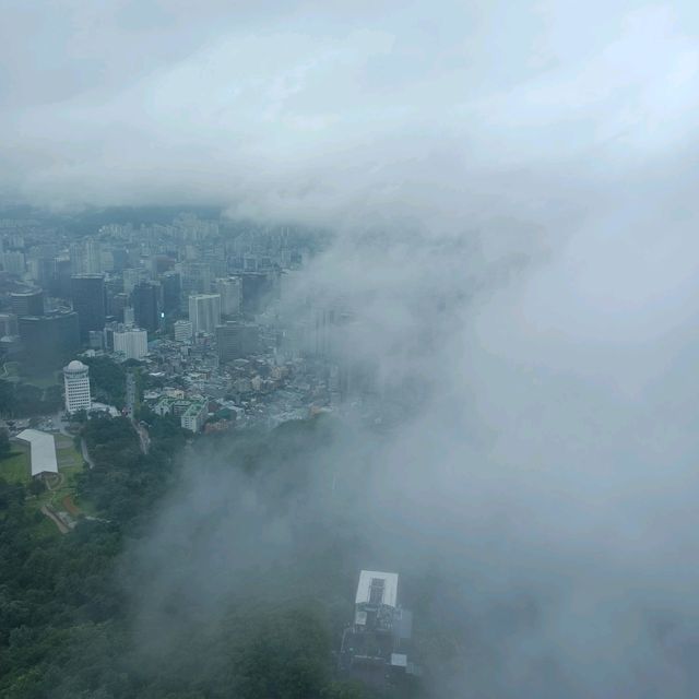 高處看韓國 N Seoul Tower