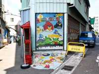 만화 캐릭터 벽화로 가득한 타이중 애니메이션골목 動漫巷