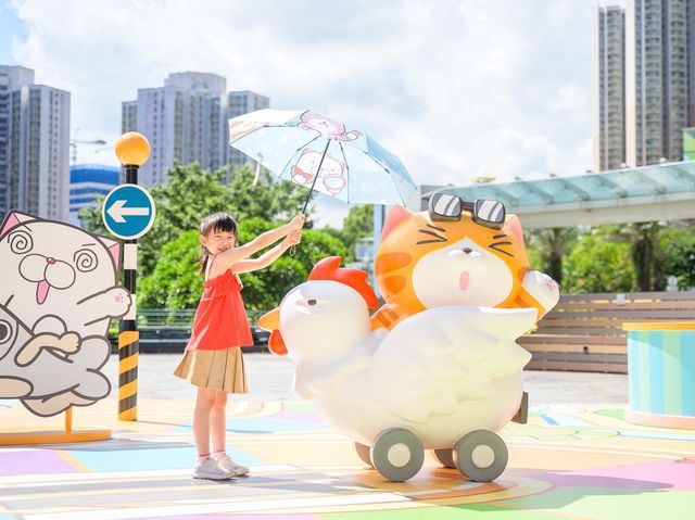 超人氣巨星白爛貓舉辦全港首個「夏日大冒險」