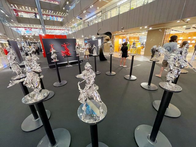 Sculpture art exhibition